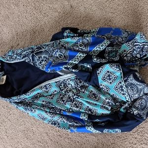 Floral summer robe